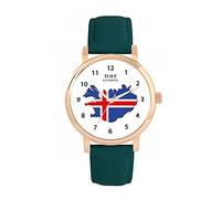 Toff London Ladies Iceland Flag Watch
