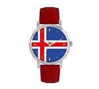 Toff London Ladies Iceland Flag Watch