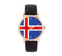 Toff London Ladies Iceland Flag Watch