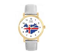 Toff London Ladies Iceland Flag Watch