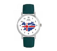 Toff London Ladies Iceland Flag Watch