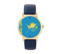 Toff London Ladies Kazakhstan Flag Watch