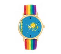 Toff London Ladies Kazakhstan Flag Watch