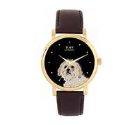 Toff London Ladies Lhasa Apso Dog Head Watch
