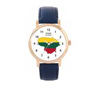 Toff London Ladies Lithuania Flag Watch
