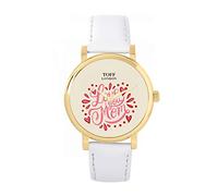 Toff London Ladies Love You Mom Hearts Watch
