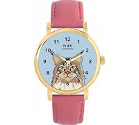 Toff London Ladies Maine Coon Cat Head Watch