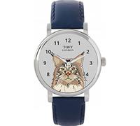 Toff London Ladies Maine Coon Cat Head Watch