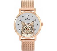 Toff London Ladies Maine Coon Cat Head Watch