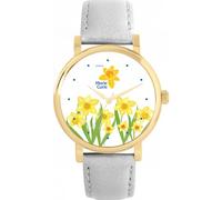 Toff London Ladies Marie Curie Daffodil Field Watch