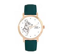 Toff London Ladies Miniature Pinscher Dog Sketch Watch