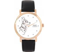 Toff London Ladies Miniature Pinscher Dog Sketch Watch