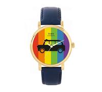 Toff London Ladies Multicolour Black Taxi Watch