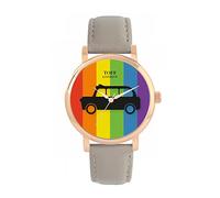 Toff London Ladies Multicolour Black Taxi Watch