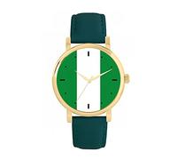 Toff London Ladies Nigeria Flag Watch