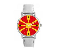 Toff London Ladies North Macedonia Flag Watch