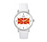 Toff London Ladies North Macedonia Flag Watch