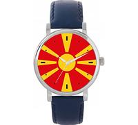 Toff London Ladies North Macedonia Flag Watch