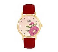 Toff London Ladies Pink Gerbera Flower Watch