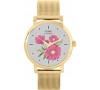 Toff London Ladies Pink Gerbera Flower Watch