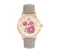 Toff London Ladies Pink Gerbera Flower Watch