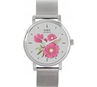 Toff London Ladies Pink Gerbera Flower Watch