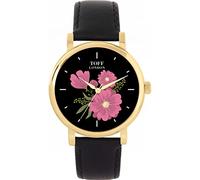 Toff London Ladies Pink Gerbera Flower Watch