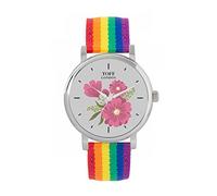 Toff London Ladies Pink Gerbera Flower Watch