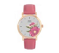 Toff London Ladies Pink Gerbera Flower Watch