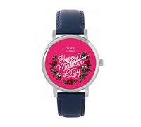 Toff London Ladies Pink Happy Mothers Day Watch