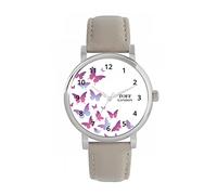 Toff London Ladies Purple Butterfly Watch
