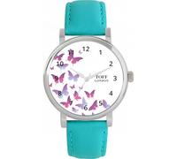 Toff London Ladies Purple Butterfly Watch
