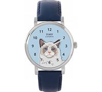 Toff London Ladies Ragdoll Cat Head Watch