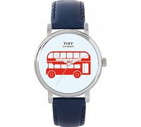 Toff London Ladies Red Double Decker Bus Watch