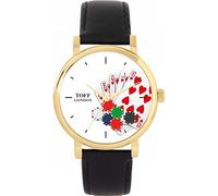 Toff London Ladies Royal Flush Cards and Chips Poker Watch