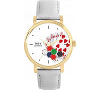 Toff London Ladies Royal Flush Cards and Chips Poker Watch