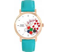 Toff London Ladies Royal Flush Cards and Chips Poker Watch