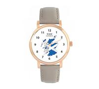 Toff London Ladies Scotland Flag Watch