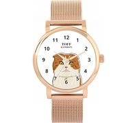 Toff London Ladies Scottish Fold Cat Head Watch