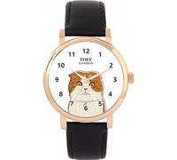 Toff London Ladies Scottish Fold Cat Head Watch