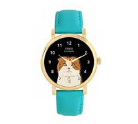 Toff London Ladies Scottish Fold Cat Head Watch