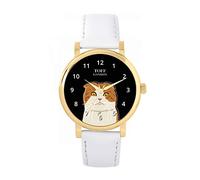 Toff London Ladies Scottish Fold Cat Head Watch