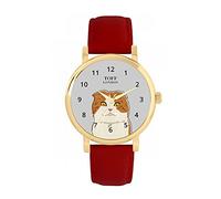 Toff London Ladies Scottish Fold Cat Head Watch