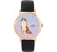 Toff London Ladies Scottish Fold Cat Watch