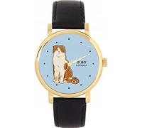 Toff London Ladies Scottish Fold Cat Watch