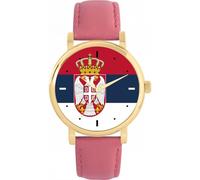 Toff London Ladies Serbia Flag Watch