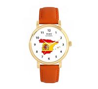 Toff London Ladies Spain Flag Watch