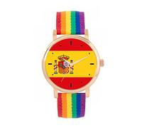 Toff London Ladies Spain Flag Watch