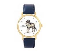 Toff London Ladies Standing Wolf Watch
