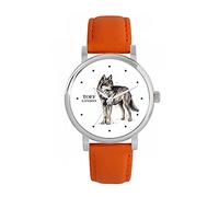 Toff London Ladies Standing Wolf Watch